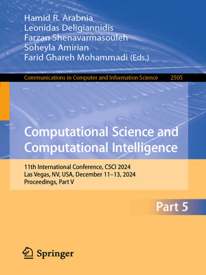 cover image of Computational Science and Computational Intelligence